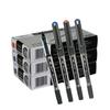 Шариковая ручка Snow White Quick-Dry 0,38 мм с жидкостью, заправляемая, большой емкости для офиса и учебы