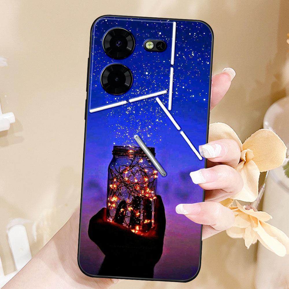 Case For Tecno Pova 5 Pro Coque TPU Soft Silicone Fashion Phone Funda For Tecno Pova 5 Cute Bumper Back Cover Cool Capa Marble