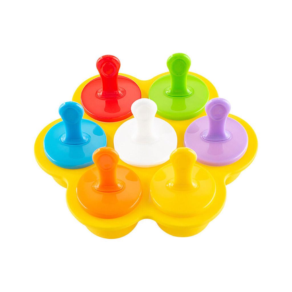 Безопасная и здоровая пищевая силиконовая мини-форма для мороженого для замороженного йогурта, холодильника