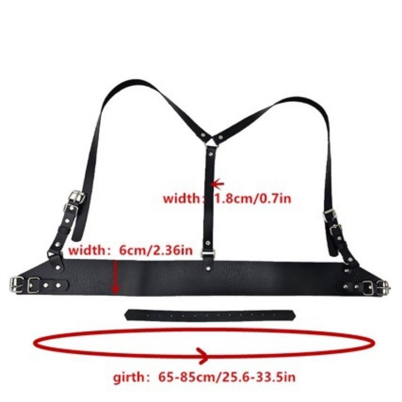 1 шт. Функциональные подтяжки в стиле панк, для платьев, рубашек, костюмов и повседневной носки, подходят для школы, Хэллоуина, Рождества