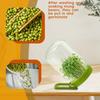 Yousheng Sprouting Lid with Stand Bean Sprouting Lid for Mason Jars BPA Free Plastic Sprout Maker Kit Easy Seeds Germination Tools for Alfalfa