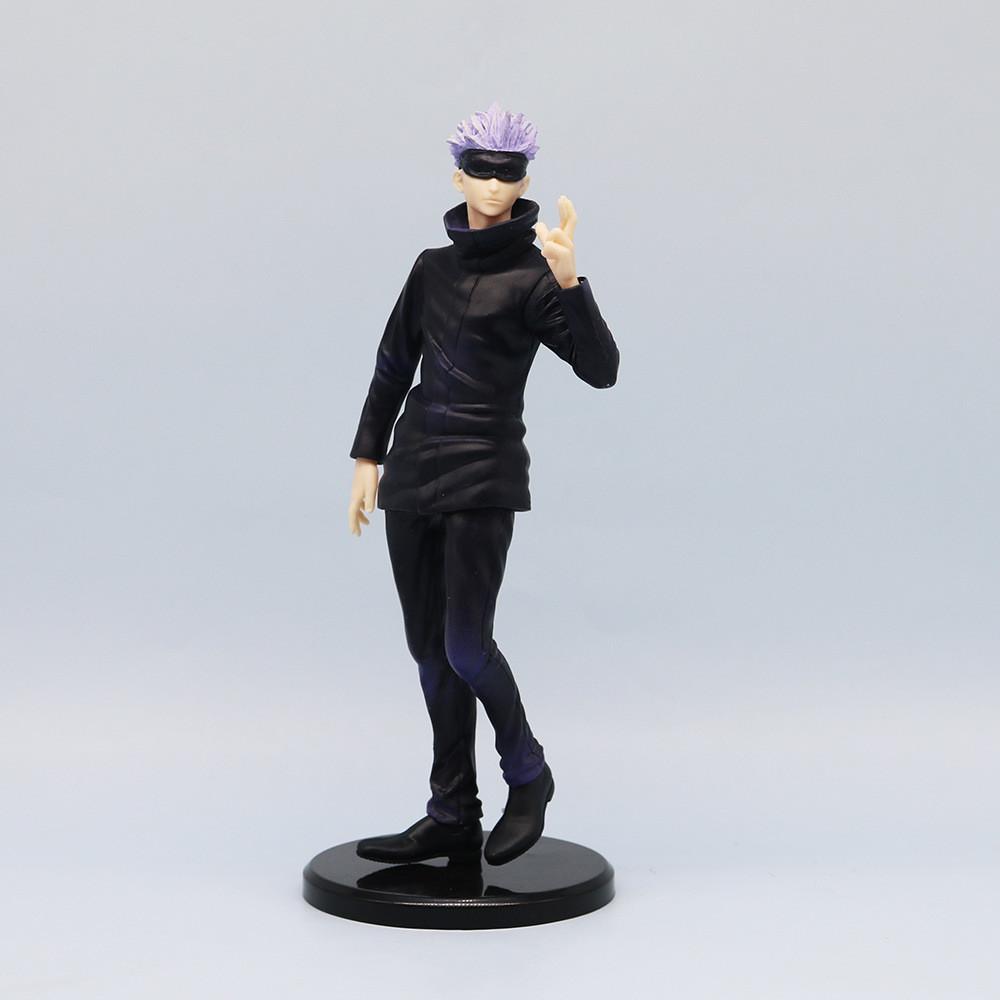 22 см Аниме Фигурка Jujutsu Kaisen Годжо Сатору Статуя Коллекционная Модель Игрушки Детские Украшения Кукла Подарок ПВХ с Позой Сочлененная Масштаб