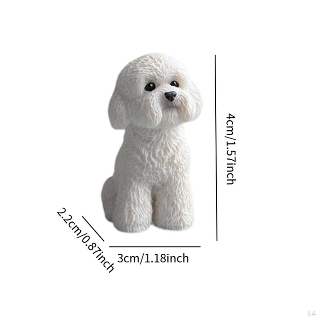 Фигурка собаки для украшения салона автомобиля Бонсай Микро Ландшафт Офис