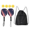 Pickle Rackets Composite Wood PP Pickleball Paddle and Ball Set for Outdoor Sports Green Hands