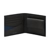 Bvlgari Enamel Inlay Calfskin Bi-Fold Wallet Men Wallets Blue 294156