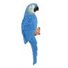 Parrot Sculpture Multifunctional Realistic Carving Resin Weather Proof Parrot Decor Ornaments