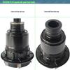 Bicycle Hub Body for 11/12 Speed XD/XDR Freehub, 6 Pawls with Spring Clips, 12mm Thru Axle, NBK Bearings