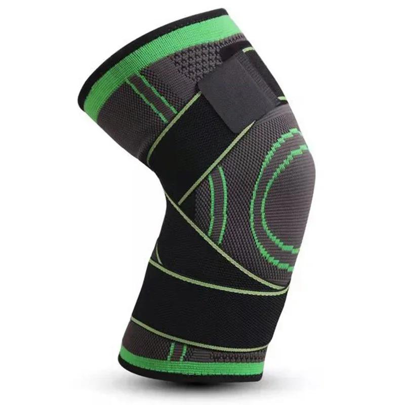 Спортивные наколенники для фитнеса, удобные поддерживающие повязки, эластичные нейлоновые спортивные компрессионные рукава для баскетбола, высокая эластичность