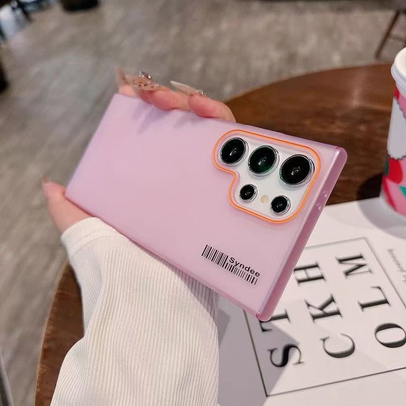 Simple Matte Transparent Case Suitable for Samsung S25 Ultra Mobile Phone Case S22 Case S24 Full Cover Protective Case 23 Hard