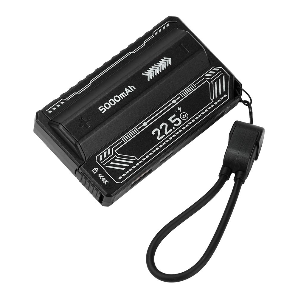 Корпус Power Bank 21700, 1 шт., без пайки, быстрая зарядка PD 20 Вт, со встроенным кабелем, съемный, DIY корпус для аккумулятора - без аккумулятора