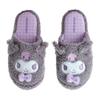 Slippers Kuromi 25cm 287539 [Sanrio] Face-shaped Approx.