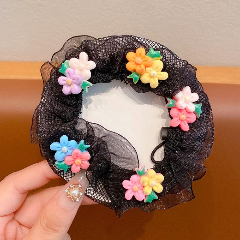 Модный головной убор балетная сетка для волос корейский стиль для девочек чехол для пучка снуд эластичная сетка для волос для детей