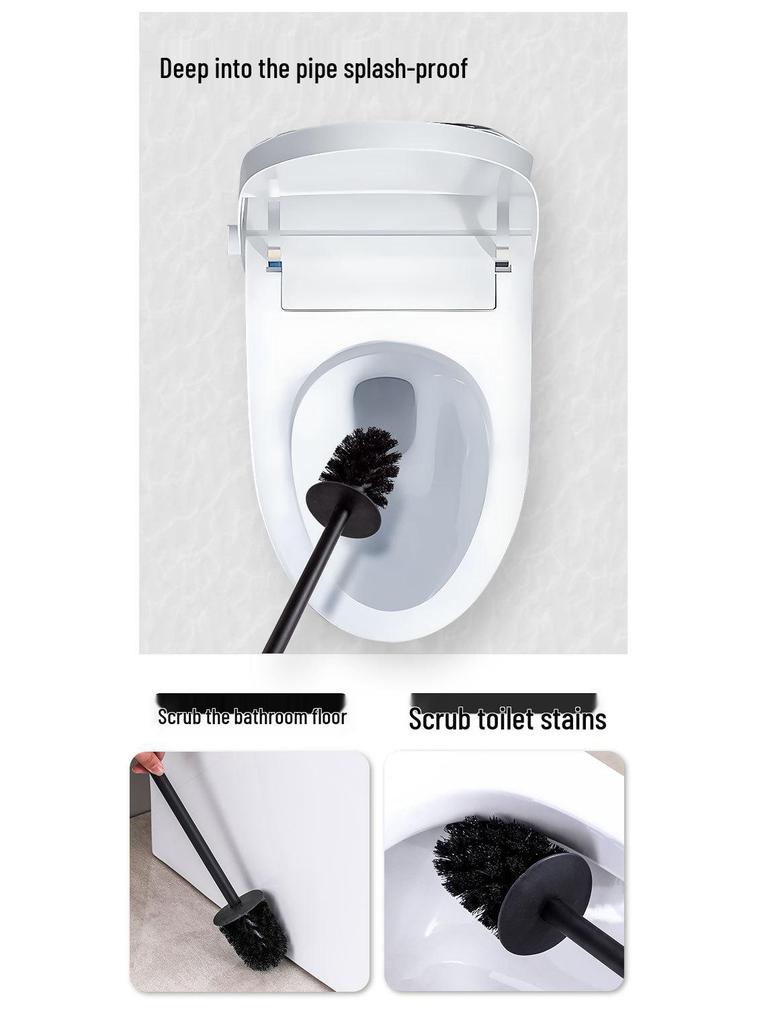 Напольный и настенный набор держателей для туалетной щетки из нержавеющей стали SUS304