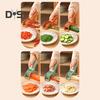 Manual Fruit Slicer Vegetable Chopper Portable Salad Maker with Peeler Multifunctional Kitchen Slicer for Radish Carrot Cucumber