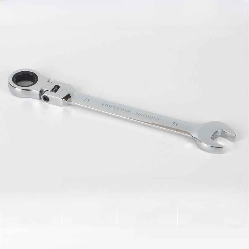 Набор трещоточных ключей двойного назначения с поворотной головкой и быстрым сбросом