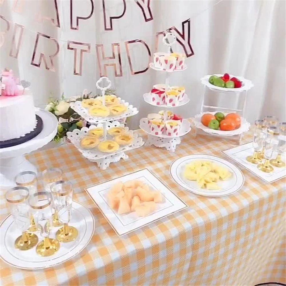 Party Afternoon Tea Dessert Fudge Dessert Storage Holder Cake Stand Display Rack Desktop Tray