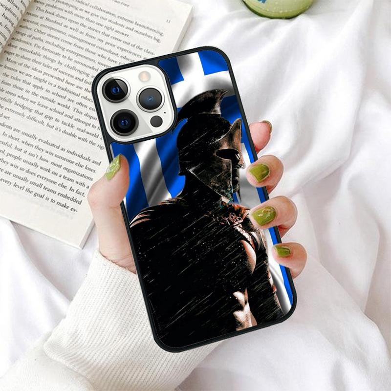 Греция Греческий Флаг Чехлы Для Сотового Телефона Смартфона Для iPhone 17 Air 16 15 14 12 13 11 Pro MAX 6S Plus SE2020 Coque Fundas
