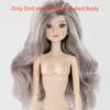 Curly Hair Supermodel Doll Body Glass Eyes Doll Body Humanoid Doll Make-up Doll Head  Dress Up Toy