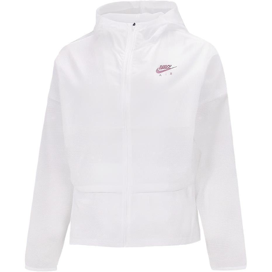 Nike Куртки Женские Белые С Капюшоном Умеренные Другое DM7794-100
