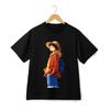 Anime One Piece Luffy Unisex Casual T-Shirt |Black and White