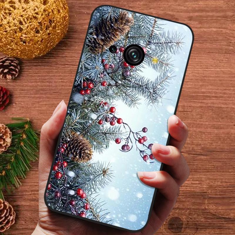 Роскошный Рождественский Расписной Чехол Для Oukitel C59 Pro Чехол Силиконовый Мягкий Чехол для Телефона Для Oukitel C59 Pro C59Pro C 59 Pro Fundas