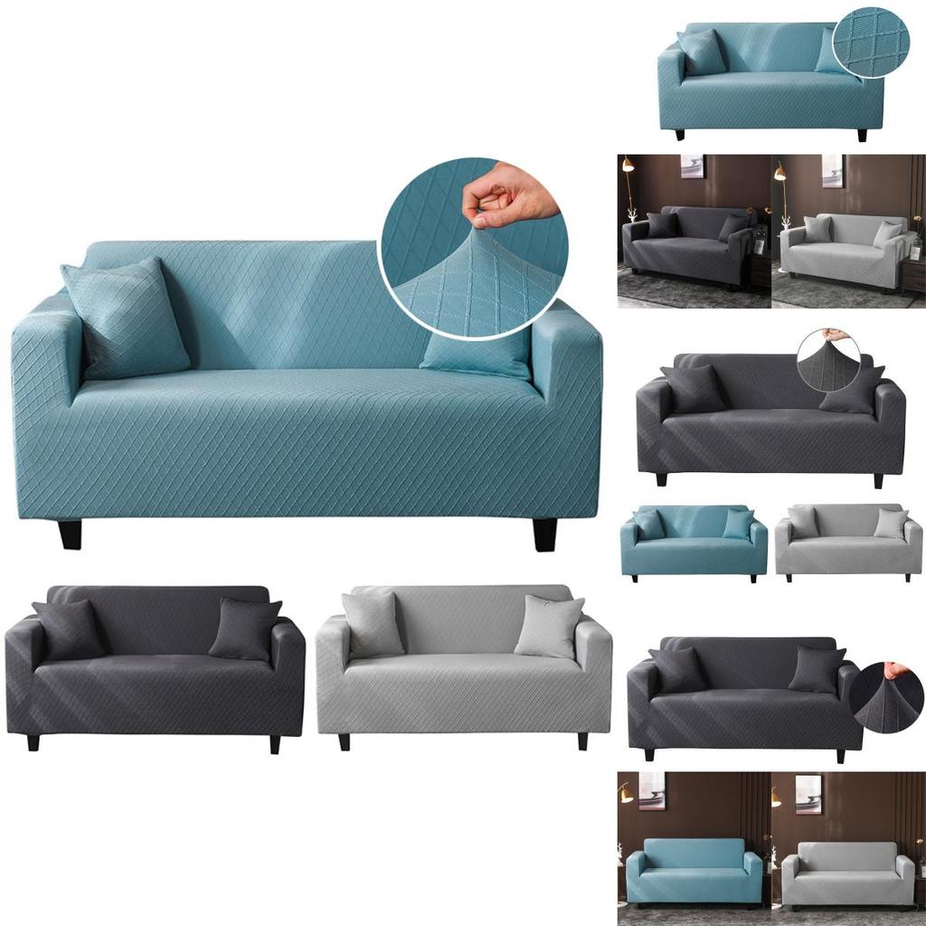 Luxurious Elastic Jacquard Sofa Slipcover For 1-4 Seater Couch Protection