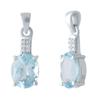 Серебряная подвеска с топазом 3.235ct (2017363)