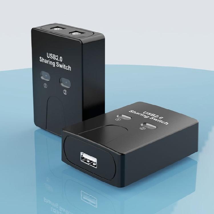 USB2.0 Хабы с ручным переключением Устройство для совместного использования принтера 2 в 1 Вход USB Селекторы KVM Хабы Адаптер