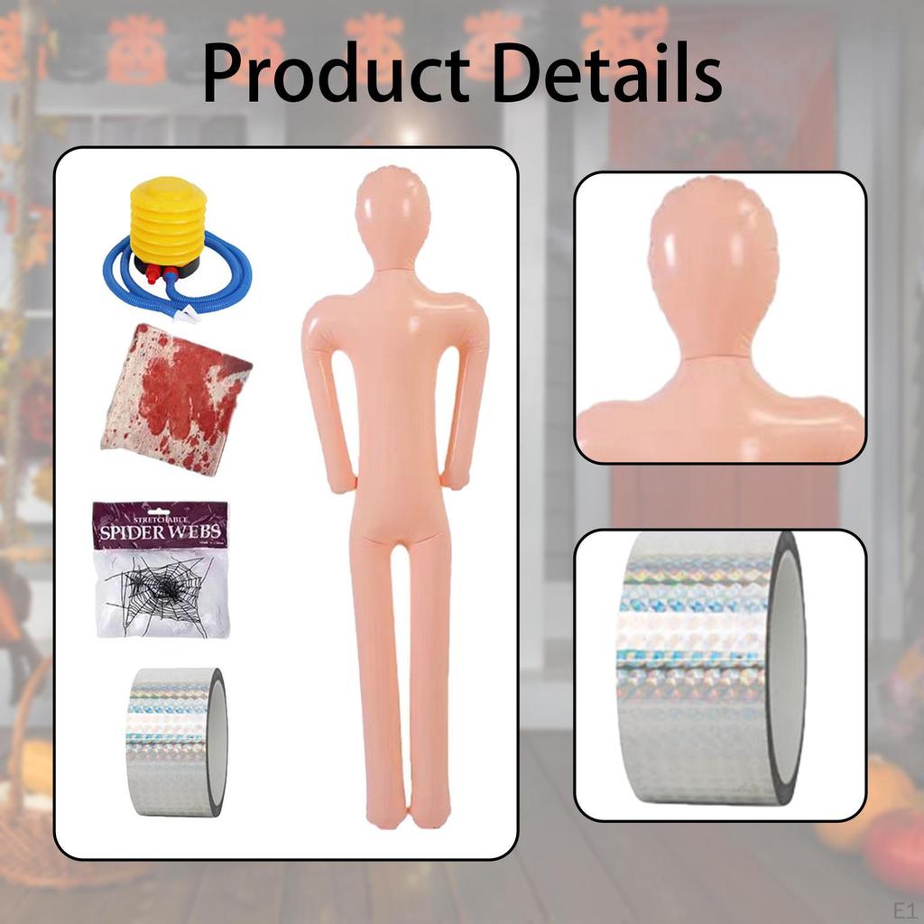 Хэллоуин Реквизит для украшения трупа Надувной манекен-орнамент Реквизит Лежащий труп для