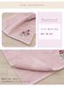 Senko [SDS] Sweet Rose Hand Towel (approx. 33 x 75 cm), Pink, Floral Rose Print, Stylish, 60149
