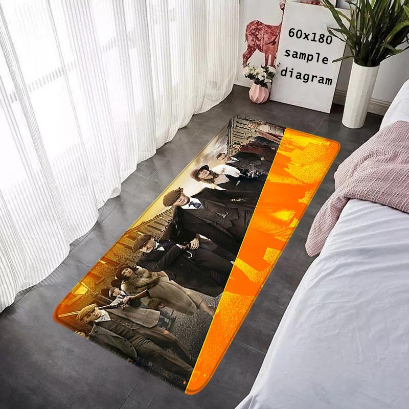 Doormat Balcony Rugs Living Room Carpet Peaky Blinders Entrance Foot Mats Bath Rug Floor Mat Ideal Gifts Non-slip House Decor