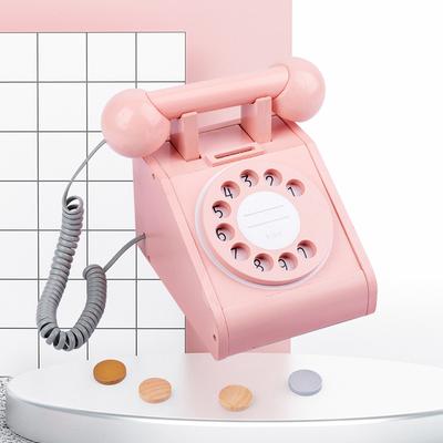 Моделирование нового деревянного телефона для детей, образовательный костюм для раннего образования для мальчиков и девочек, семейный подарок на день рождения
