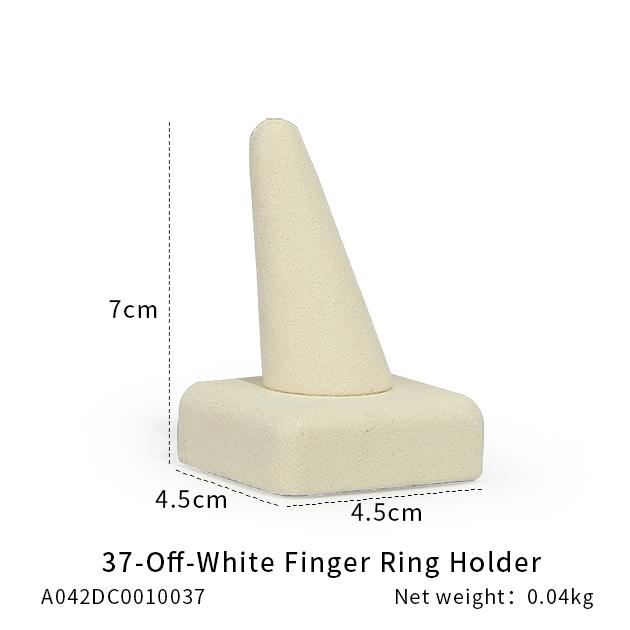 WYP Microfiber Modern Customizable Jewelry Display Stand Window Show Beige Earrings Necklace Watch Ring Prop Set Service