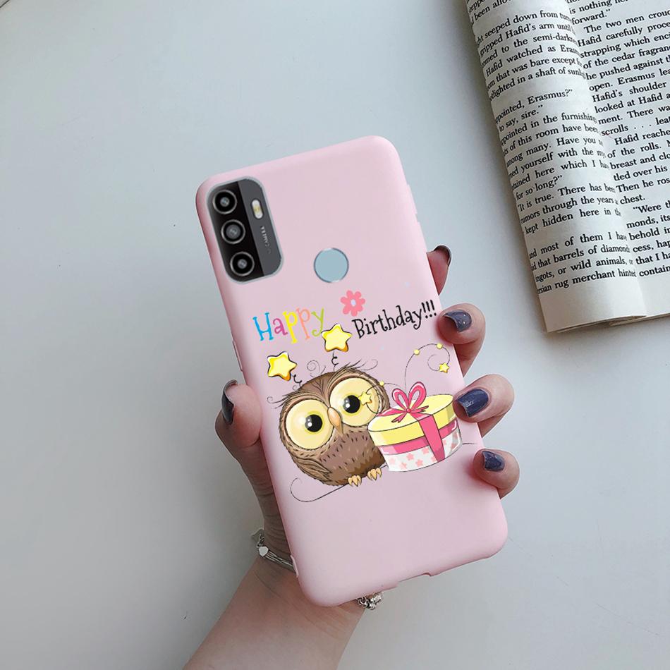 Чехол для OPPO A53S 2020 Мультяшный Coque Сердце Нарисованный Силиконовый Задняя Панель Телефона Для oppo a53s A 53s A53 s oppoa53 2020 Чехол-Ракушка