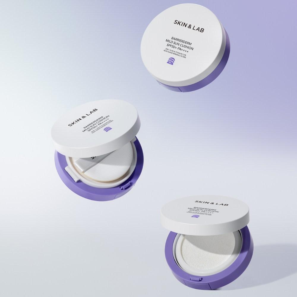 SKIN&LAB Barrierderm Мягкий солнцезащитный кушон SPF50+ PA++++, 25 г, 1 шт.