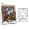Elk Deer Metal Cutting Dies DIY Scrapbooking Emboss Paper Cards Punch Stencil