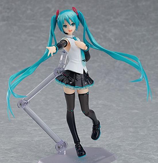 Figma Character Vocal Series 01 Hatsune Miku V4X ABS ПВХ Раскрашенная Подвижная Фигурка Без Масштаба &