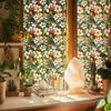Rainbow Pattern Lattice Window Film Non-Adhesive Privacy Window Film  for Windows Doors Sidelight