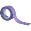 cinta masking lila 50m x 50mm baja adhesividad para superficies delicadas
