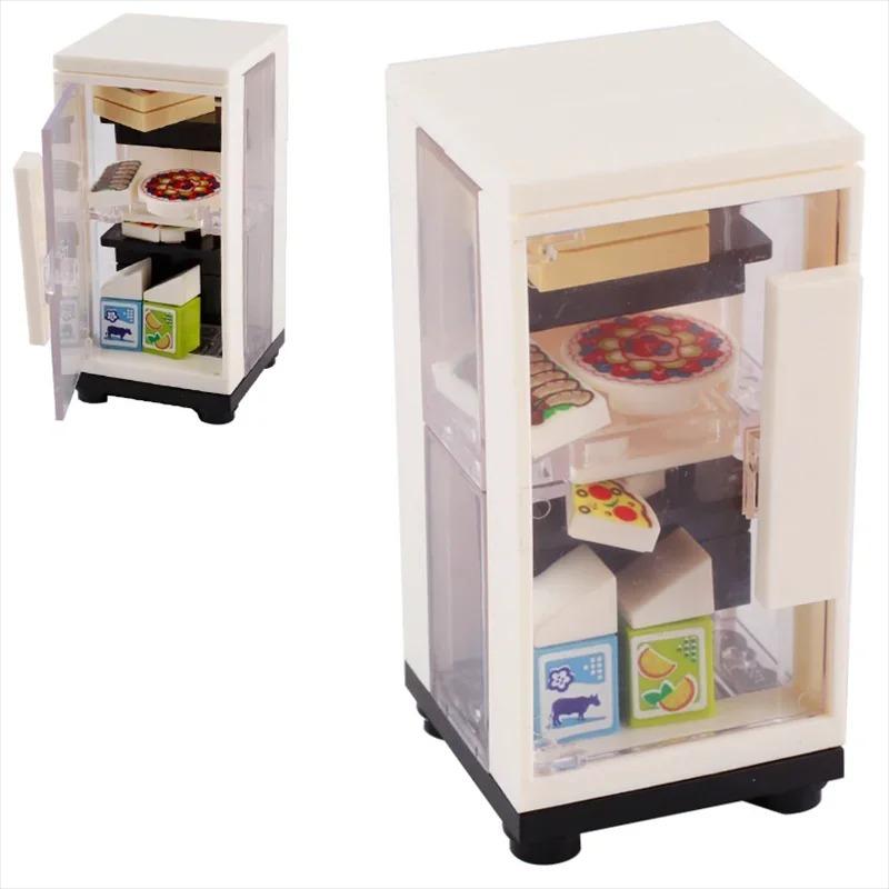 Конструктор Принтованные Кирпичики Морепродукты Овощи Мороженое Экспресс-посылка Компьютерный Контроллер Рождественские Хэллоуин Подарки MOC