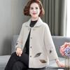 Warm Imitation Mink Fur Coat for Middle-aged Women In Autumn