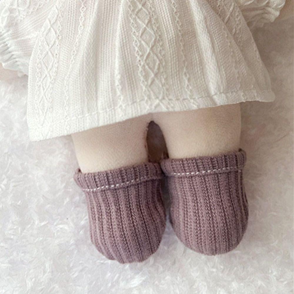 5 Colors Cotton Doll Socks Dolls Accessories Doll Casual Socks Clothes Socks  15/20cm Cotton Dolls