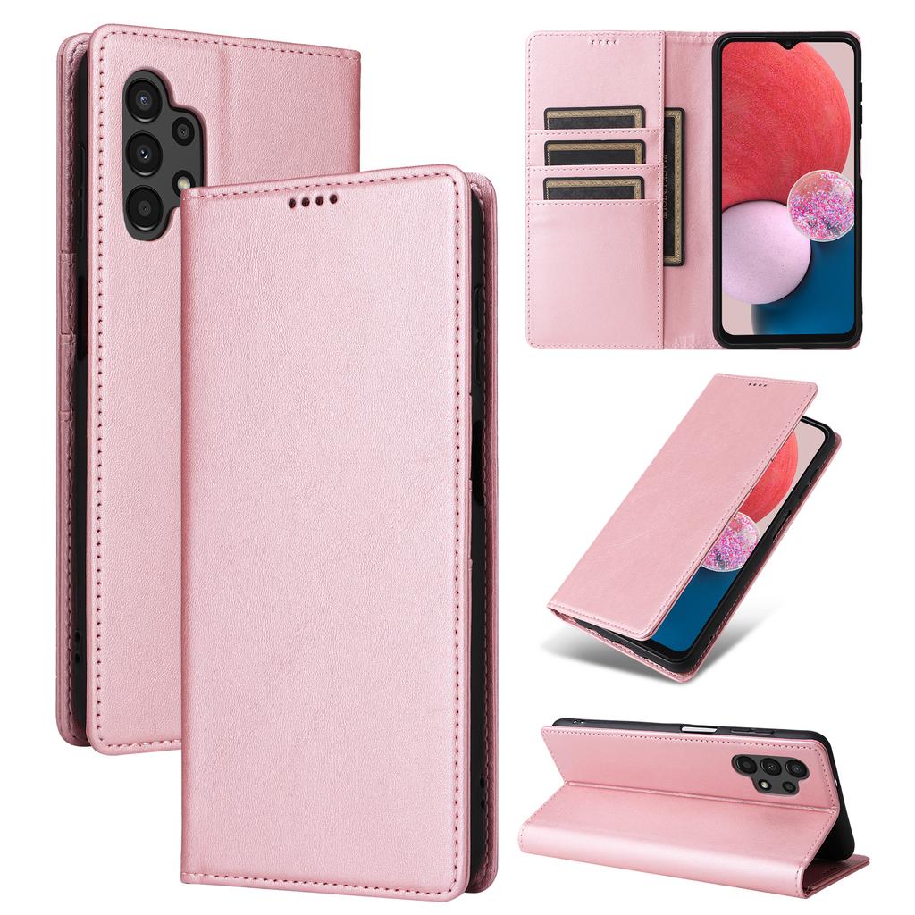 Для Samsung Galaxy A13 4G/A13 5G/A04s 4G/A04 4G/M13 5G Чехол Кожаный с RFID-блокировкой Кошелек Чехол для телефона