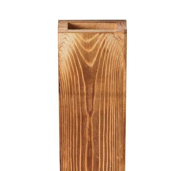 Деревянная настенная ваза для фермерского дома, настенный декор, держатель для растений, стебли эвкалипта, цветы