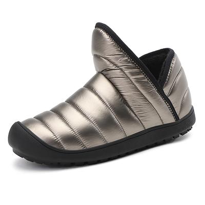 Унисекс Теплые ботинки Слипоны Удобные Зимние Повседневные Туфли Эластичные Повседневные Балетки Мужские Женские Нескользящие Снежные ботинки
