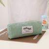 Cute Corduroy Pencil Case Little Shark Embroidery Pen Bag Pouch Gift for Girls&Kids School Office Stationery Organizer Supplies