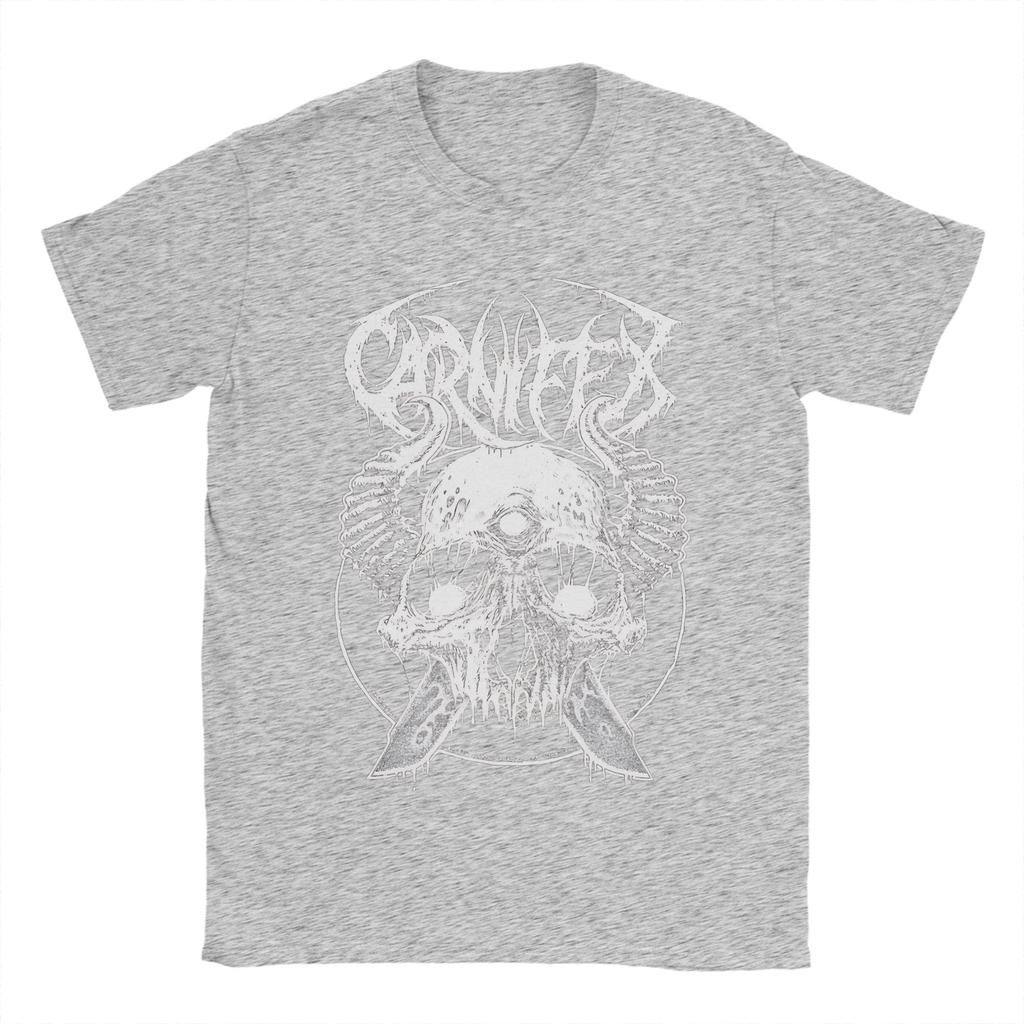 Никакой свет не спасет нас Футболка унисекс группы Carnifex Винтажные футболки С коротким рукавом Круглый вырез Хлопок 4XL 5XL Топы