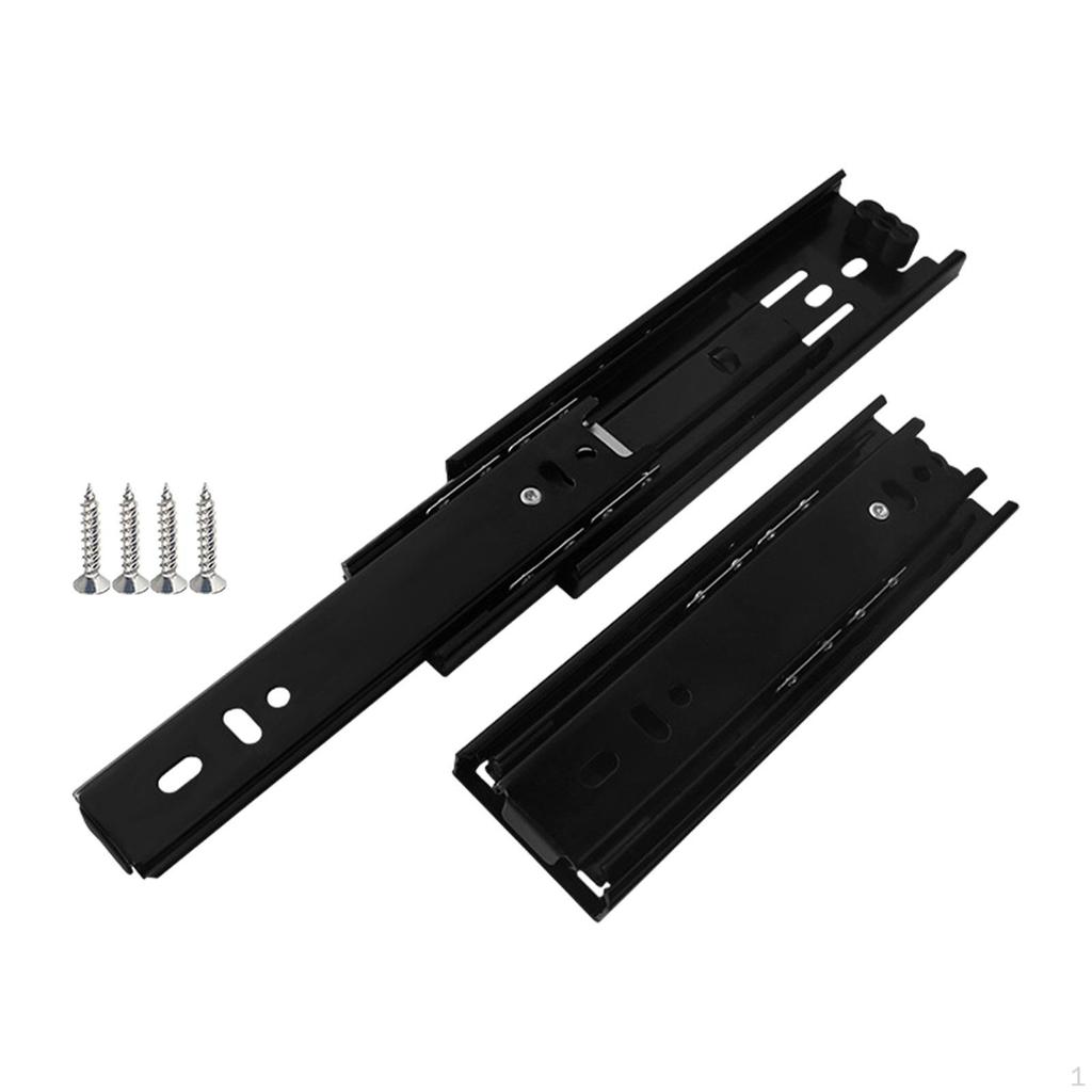 Cabinet Drawer Slide Rails, Practical, Sturdy, Silent, Easy Installation Guide, Guides