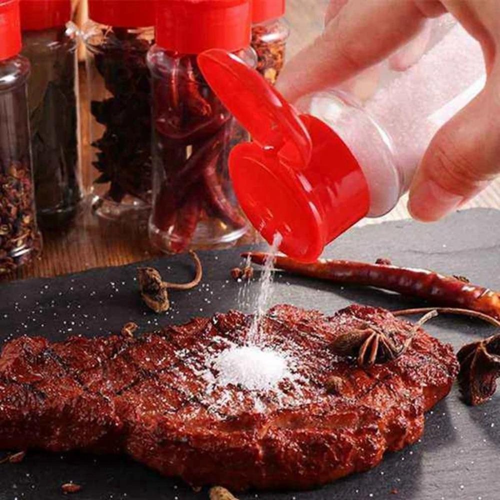 Прозрачная бутылка для шейкера для приправ, стеклянная бутылка, баночка для приправ, банка для хранения специй, кухня