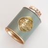 New Dragon Mini Empty Tea Tin Can Household Green Black Tea Sealed Jar Portable Travel Small Tea Packaging Box Paper Storage Can